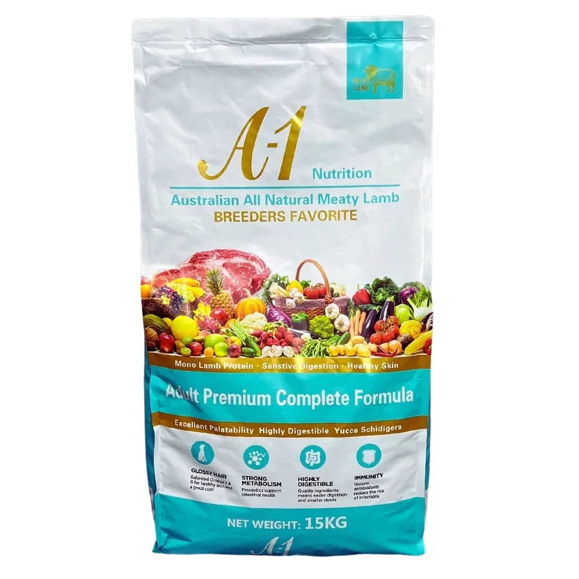 A1 Nutrition Monoprotein Lamb 15kg