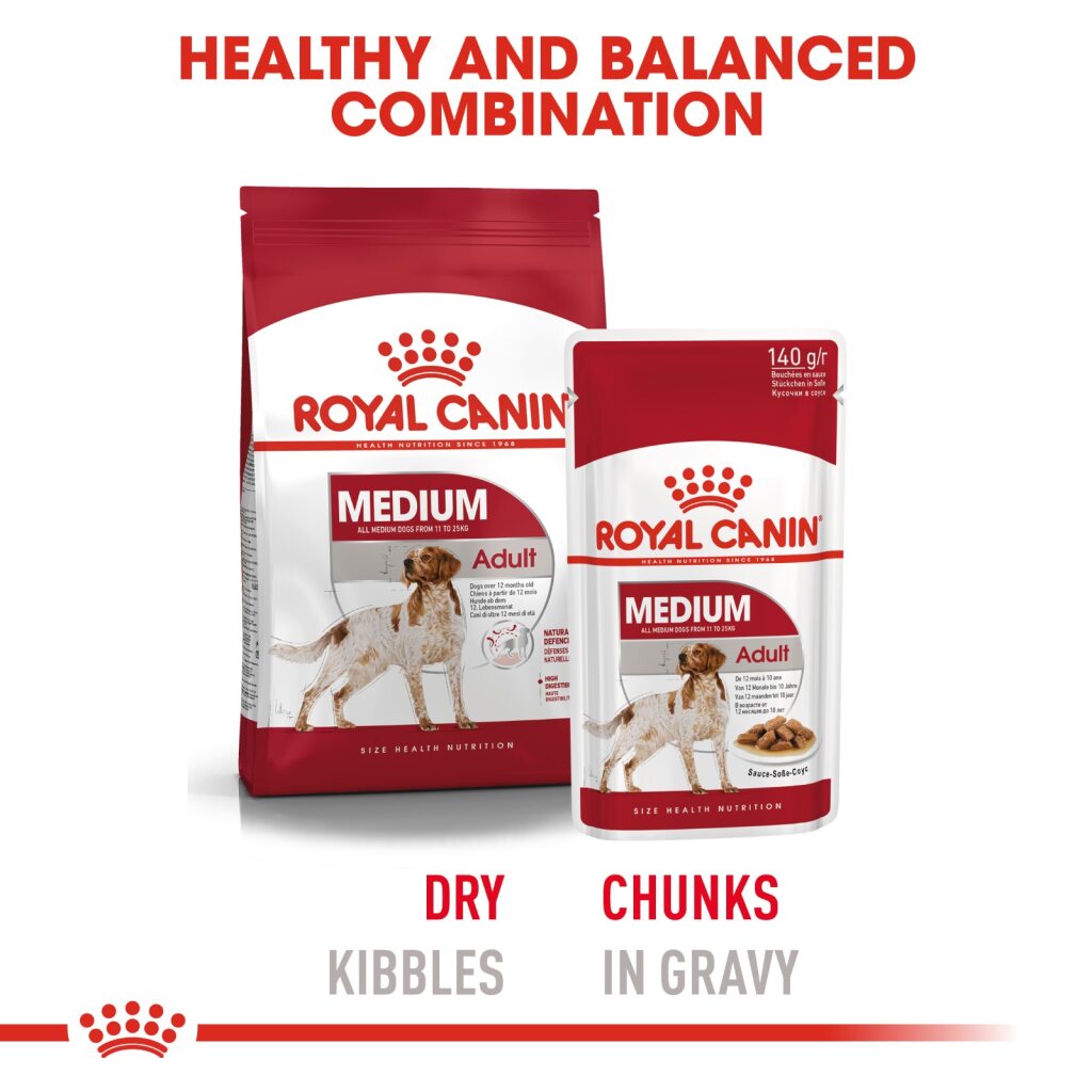 Royal Canin Medium Adult Wet Food 140g