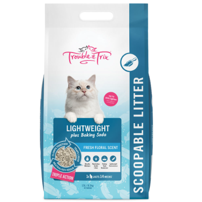 Trouble & Trix Light Weight Litter Baking Soda 10L- 6kg