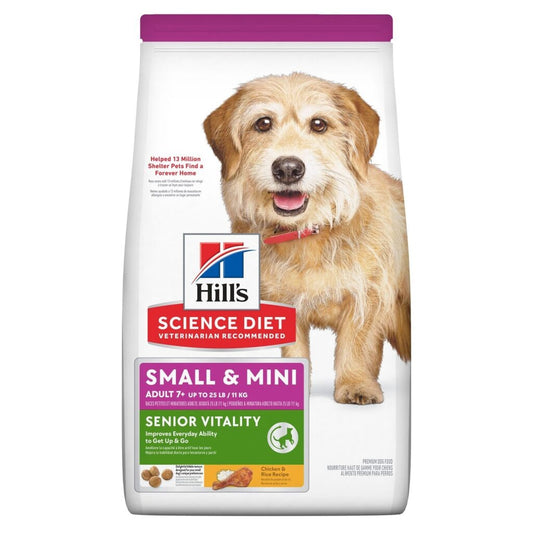 Hills Dog Youthful Vitality Small & Toy Breed  Adult 7+ 1.58Kg