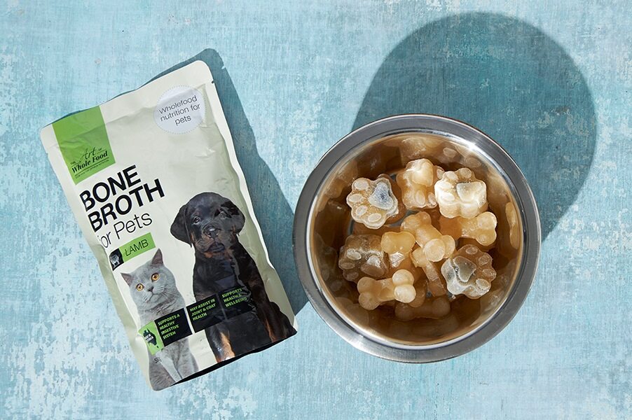 Art of Whole Food Bone Broth For Pets Lamb Flavour 500g