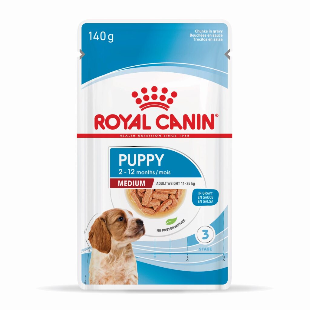 Royal Canin Medium Puppy Wet Food 140g
