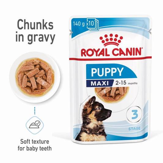 Royal Canin Maxi Puppy Wet Food 140g