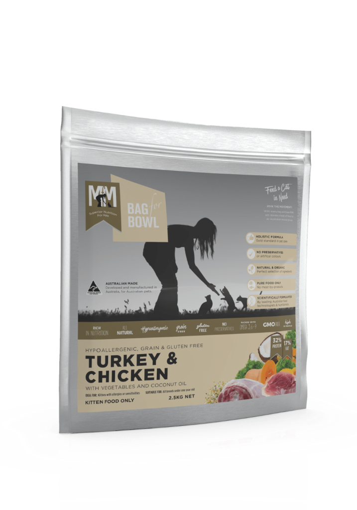 MFM Puppy Large GLF & GRF Kibble Turkey & Chicken 2.5kg