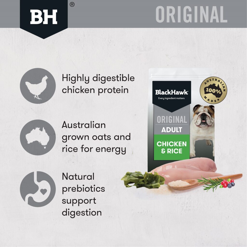 Black Hawk Dog Adult Chicken and Rice