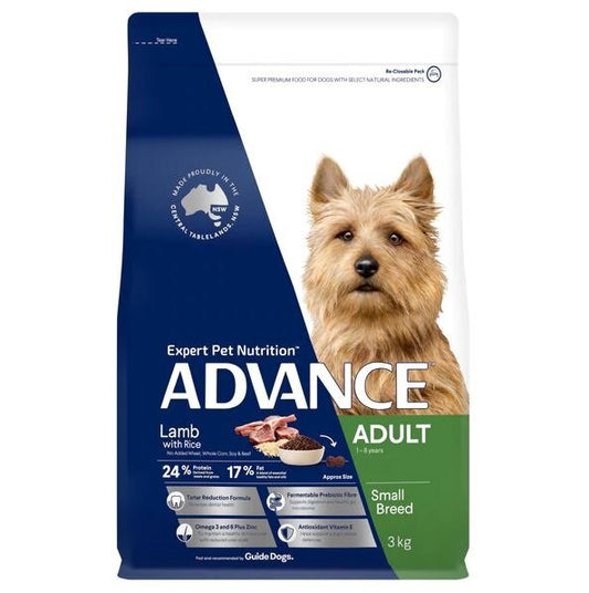 Advance Dog Small Breed Turkey 3kg
