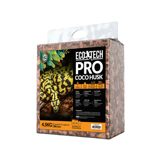 Eco Tech Pro Coco Husk 4.5kg Compressed Bedding