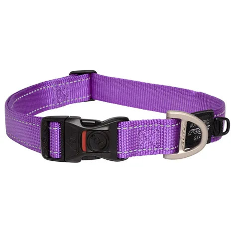 Rogz Utility Classic Collar Purple