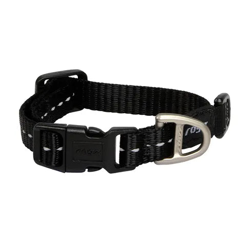 Rogz Utility Classic Collar Black