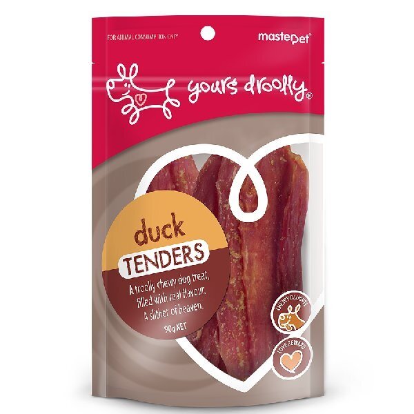 Yours Droolly Duck Tenders 90g