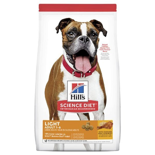 Hills Dog Food, Adult Light  12Kg