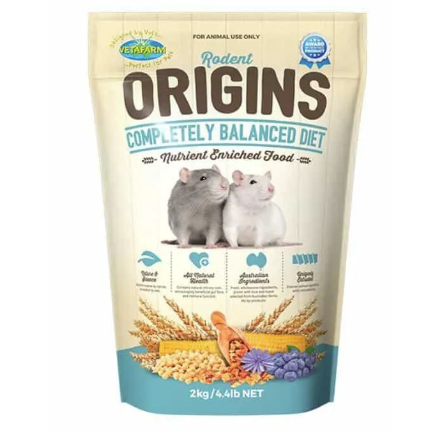 Vetafarm Rodent Origins 2kg