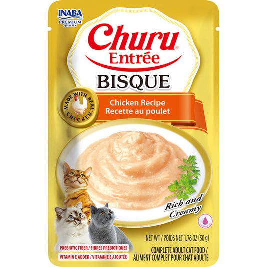 Inaba Cat Churu Entree Bisque Chicken 50g