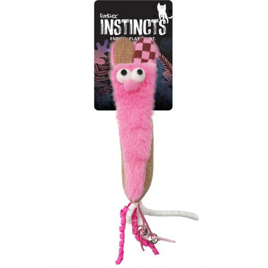 Furkidz Slinky Rabbit Pink 19cm