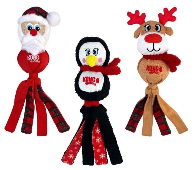 KONG Holiday Wubba Assorted Large