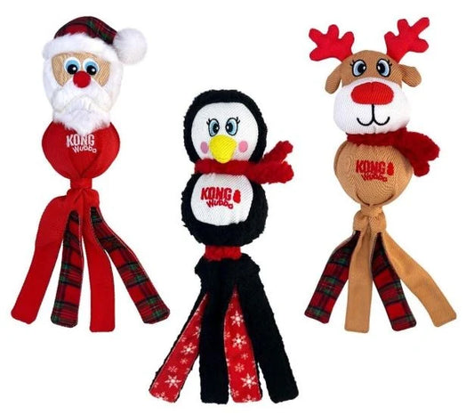 KONG Holiday Wubba Assorted Large