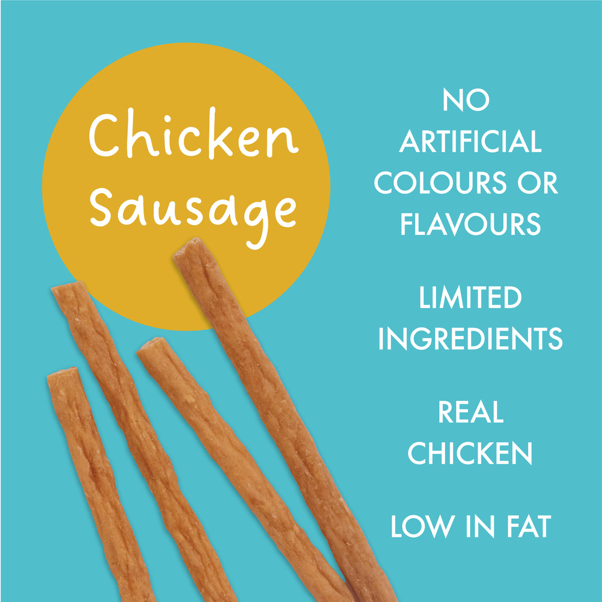 Kiddo Sticks - Chicken Sausage - 90g