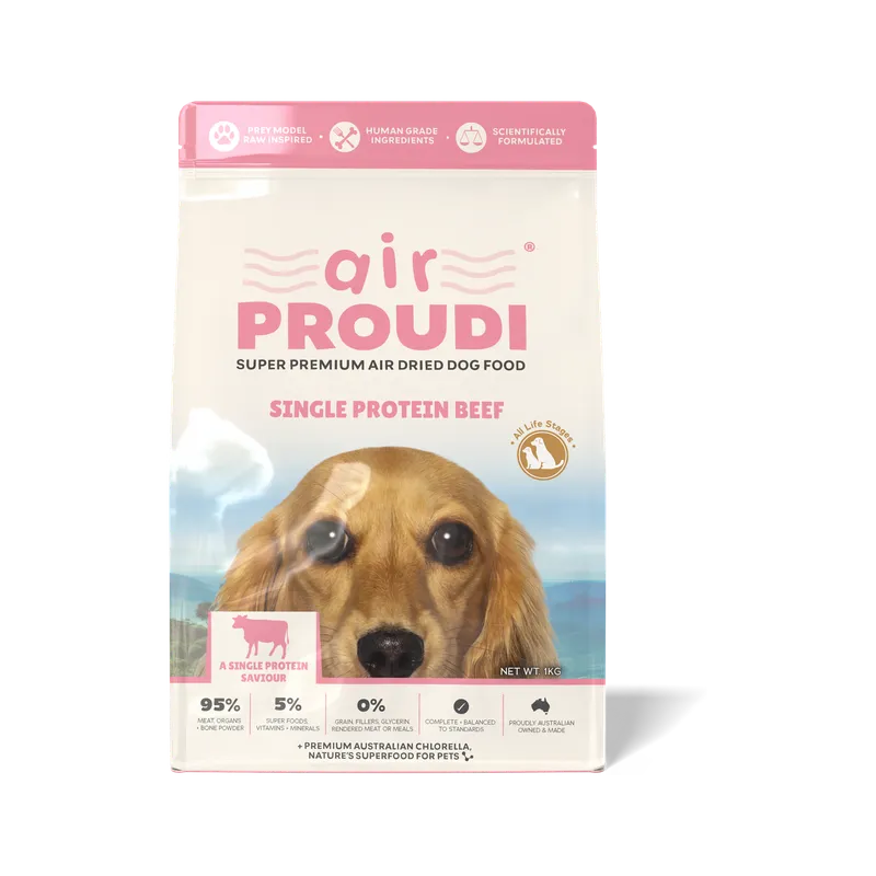 Air Proudi Dog Food Beef 1kg