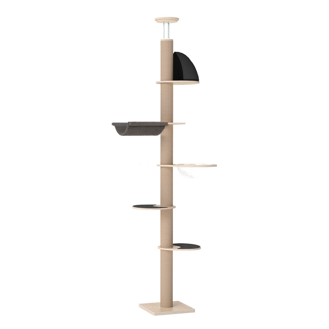 Pawz Cat Tree Tower Scratching Post Scratcher 300cm-1996005540156805120