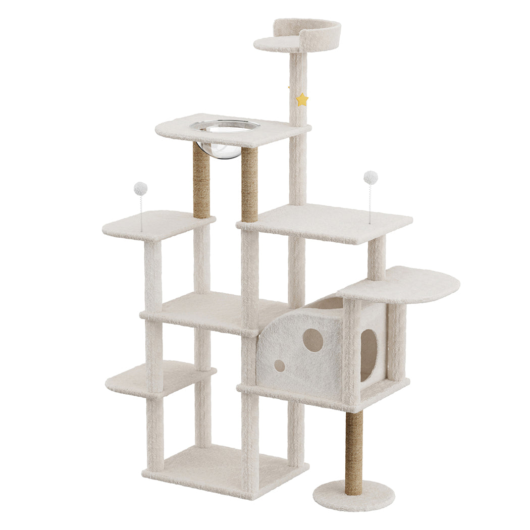 Pawz Cat Tree Tower Large Scratcher Condo House 172cm-1996005457499656192