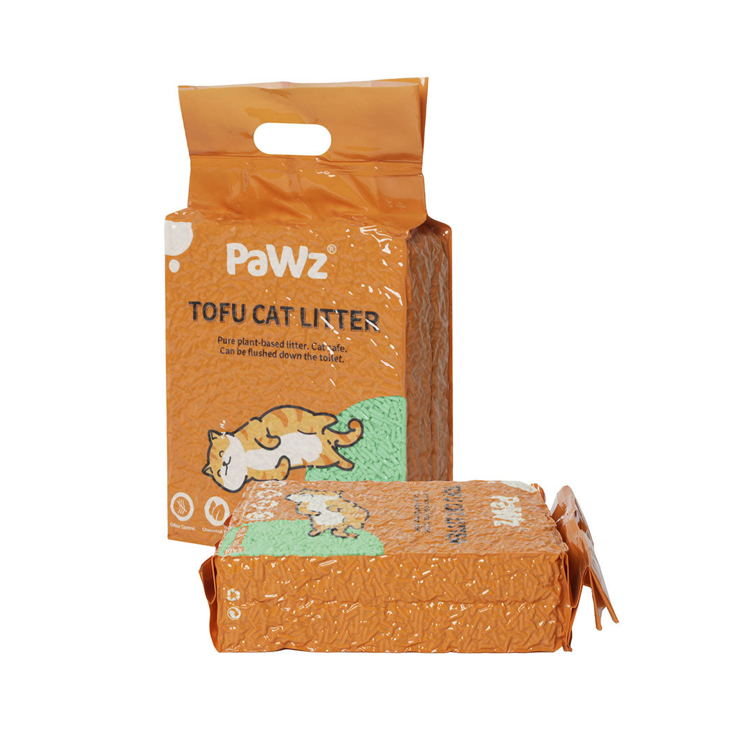 PaWz 2.5kg Tofu Cat Litter Clumping Green Tea x1-1973193452820762625