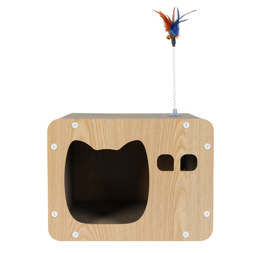 Pawz Cat Scratcher Board Scratching Cardboard-1996005540895002625