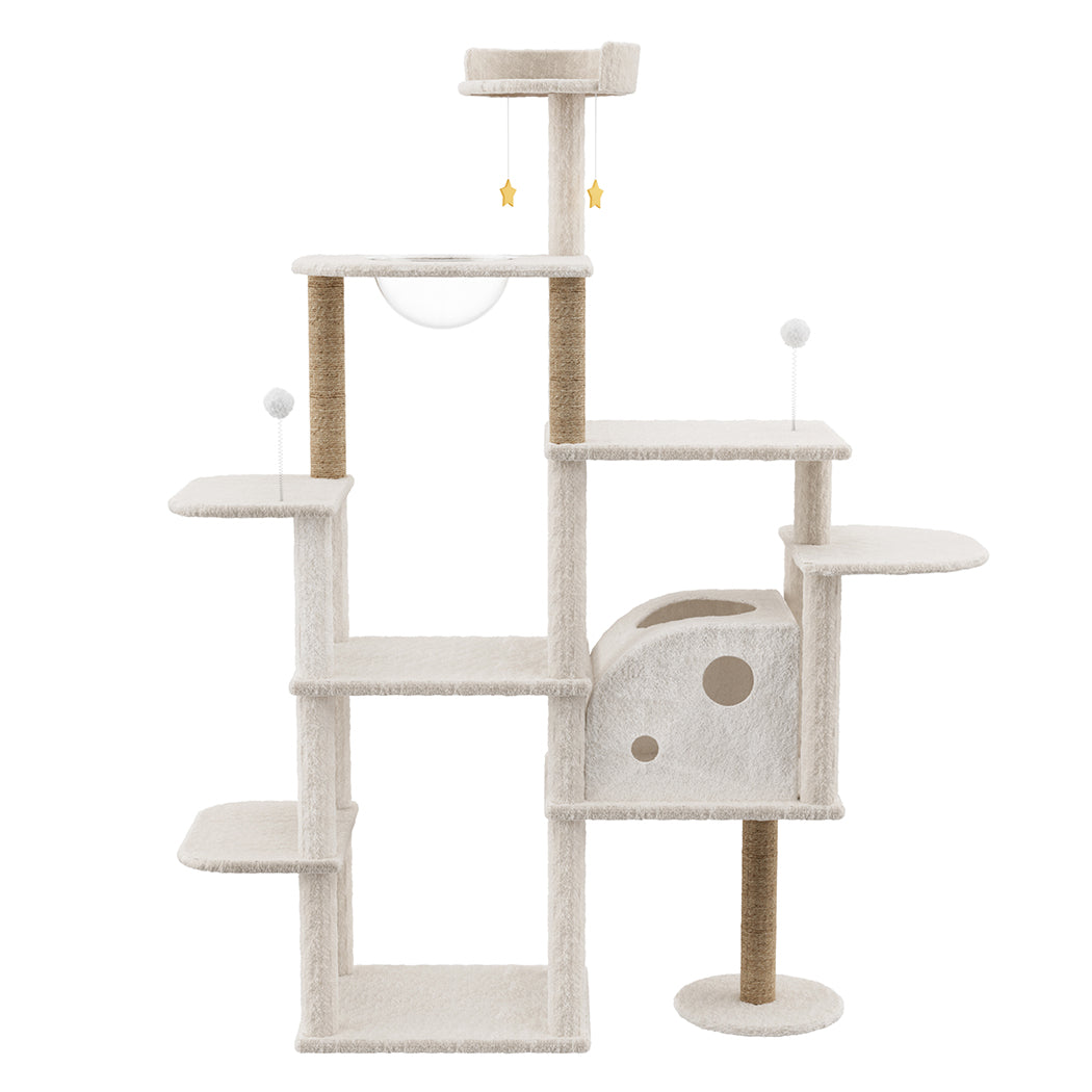 Pawz Cat Tree Tower Large Scratcher Condo House 172cm-1996005457499656193