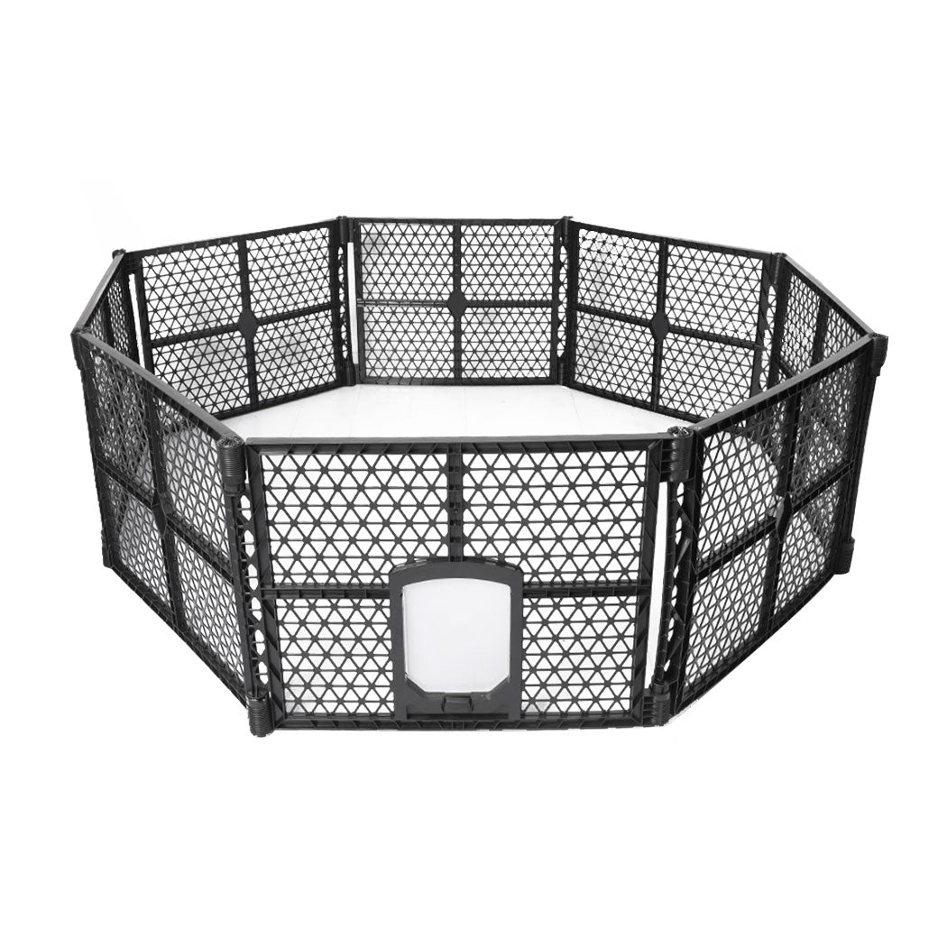 PaWz Pet Playpen Folding Dog Plastic L Large-1973193651718852609