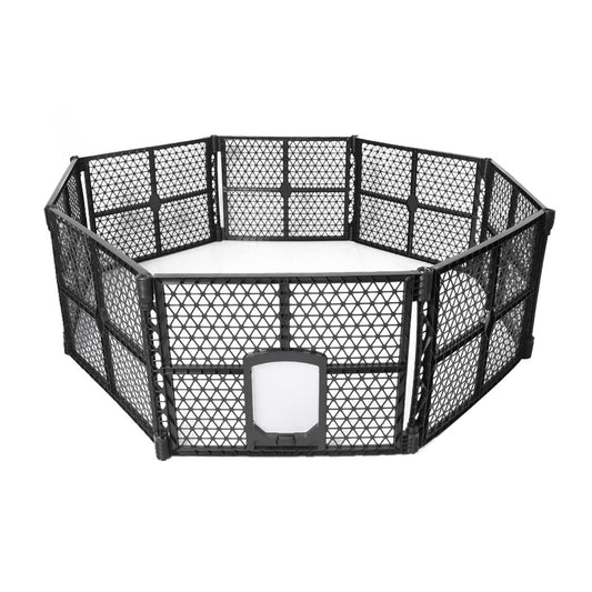 PaWz Pet Playpen Folding Dog Plastic L Large-1973193651718852609