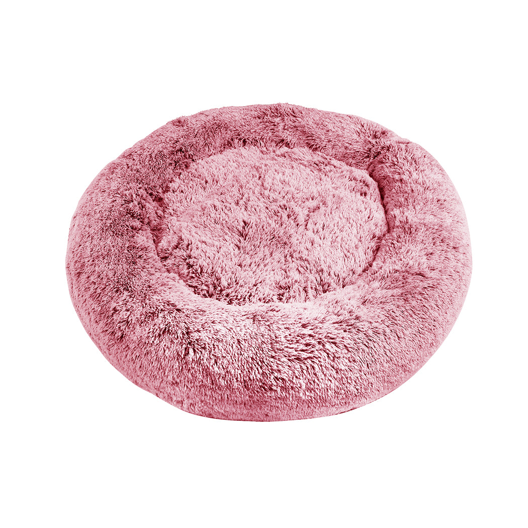PaWz Pet Bed Memory Foam Dog Donut Pink Medium-1973193687370436609