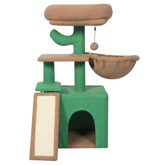 Pawz Cat Tree Tower Scratching Post Scratcher Play Bed-1996005540525903873