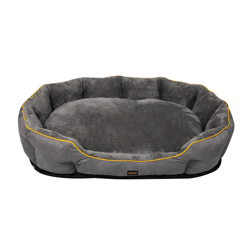 PaWz Electric Pet Heater Bed Heated M Grey Medium-1973193656521330689