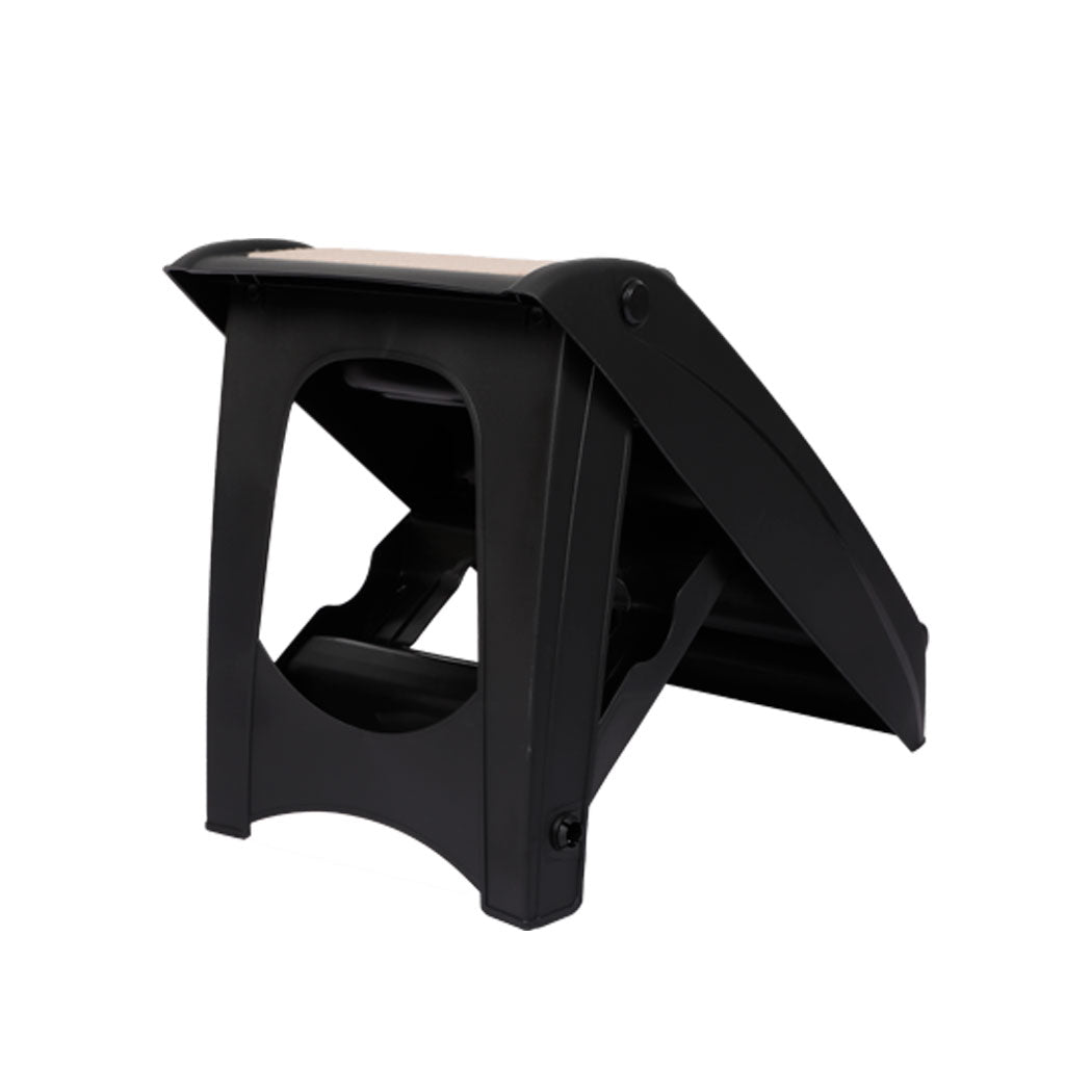 PaWz Pet Ramp Indoor Dog Steps Stair Black-1973193625609310209