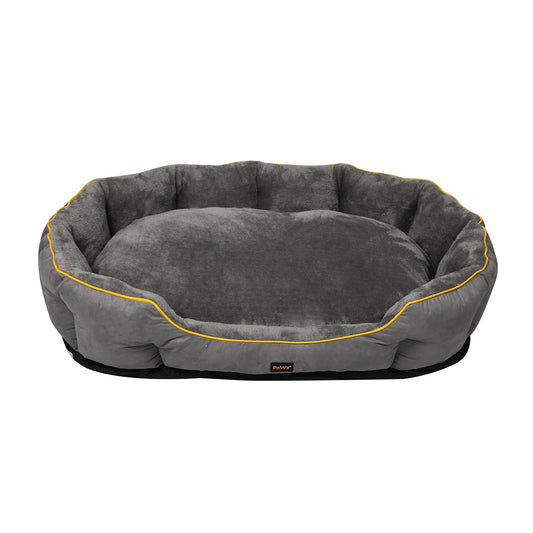 PaWz Electric Pet Heater Bed Heated XL Grey X-Large-1973193657288888321