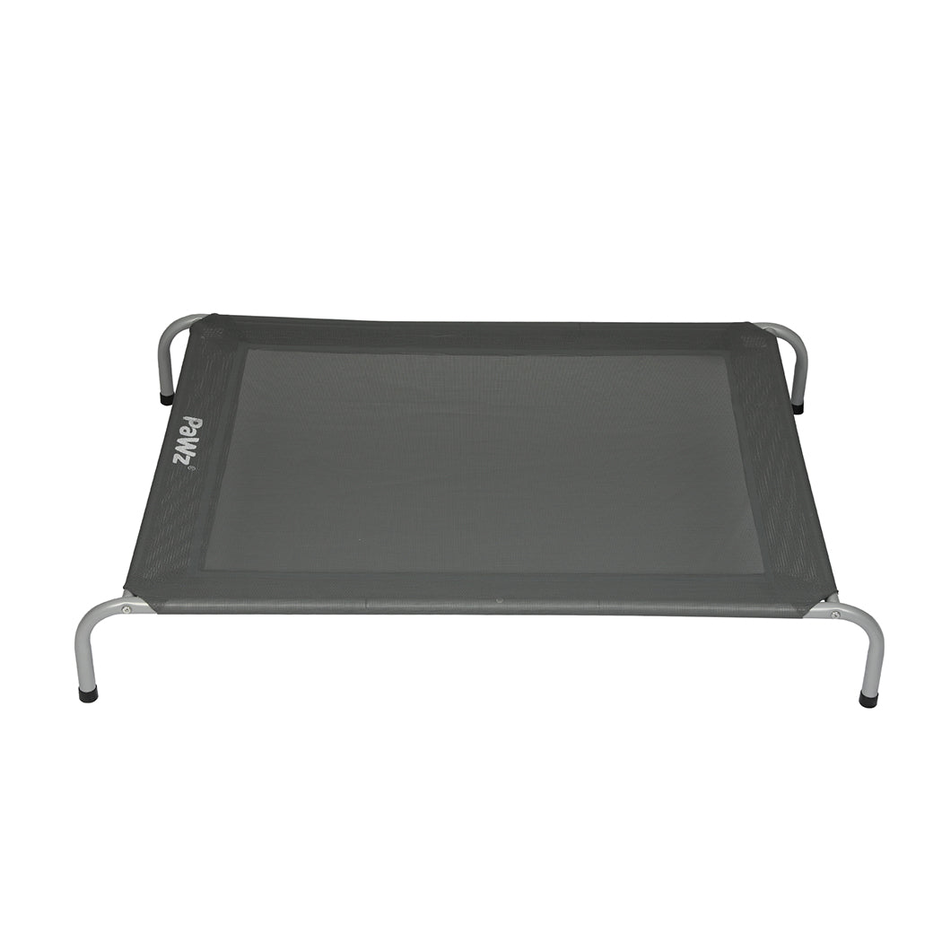 PaWz Elevated Trampoline Pet Bed Dog L Grey Large-1973193688758751233