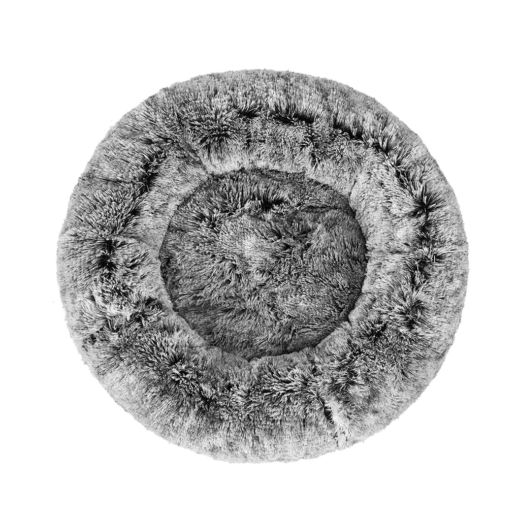 PaWz Pet Bed Cat Dog Donut Nest Calming XL Charcoal X-Large-1973193632420859905