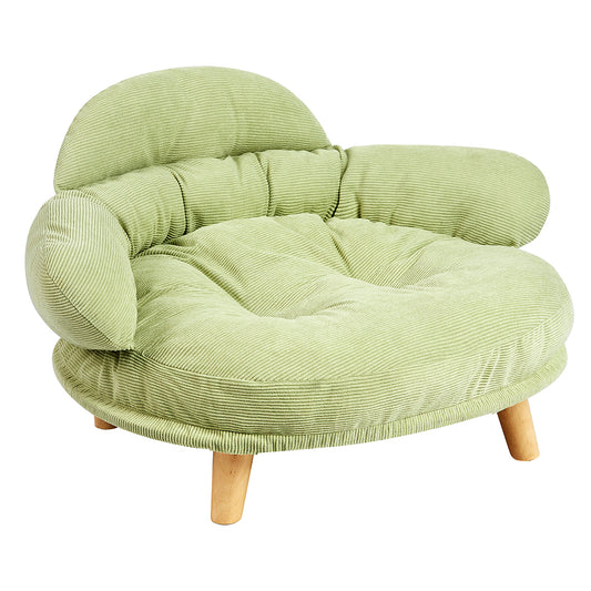 Pawz Elevated Pet Dog Cat Sofa Bed Couch XL Size Green-1973193512186941441