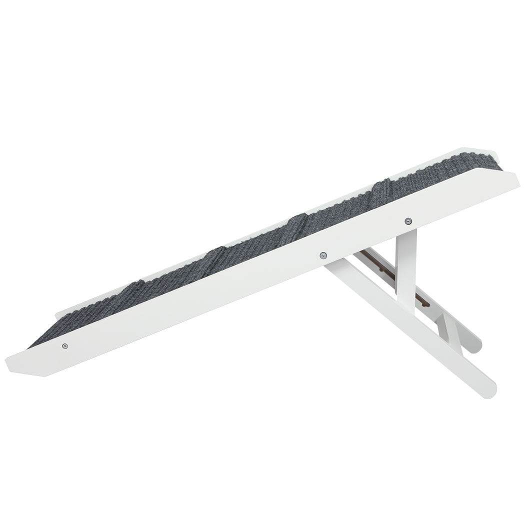 PaWz Adjustable Dog Ramp Height Stair White-1975420391530827777