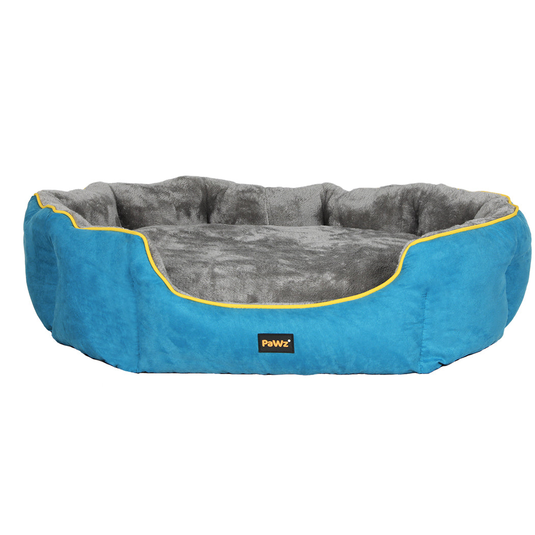 PaWz Electric Pet Heater Bed Heated XL Blue X-Large-1975420457737916417