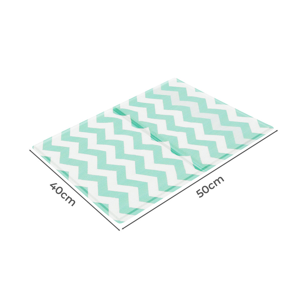 Pawz Pet Cooling Mat S Green-1973193491932647426