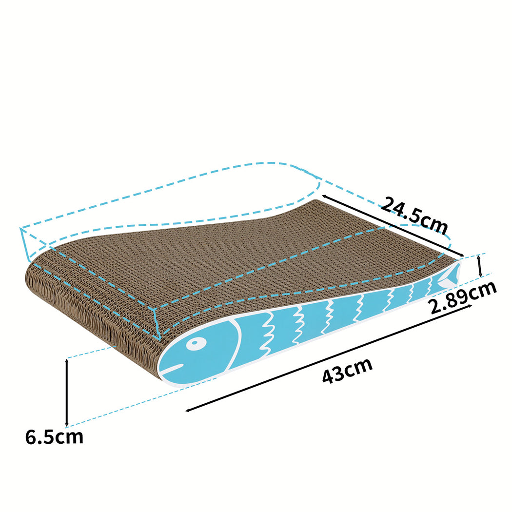 Pawz 2X Cat Scratcher Board Bed-1996005541264101378