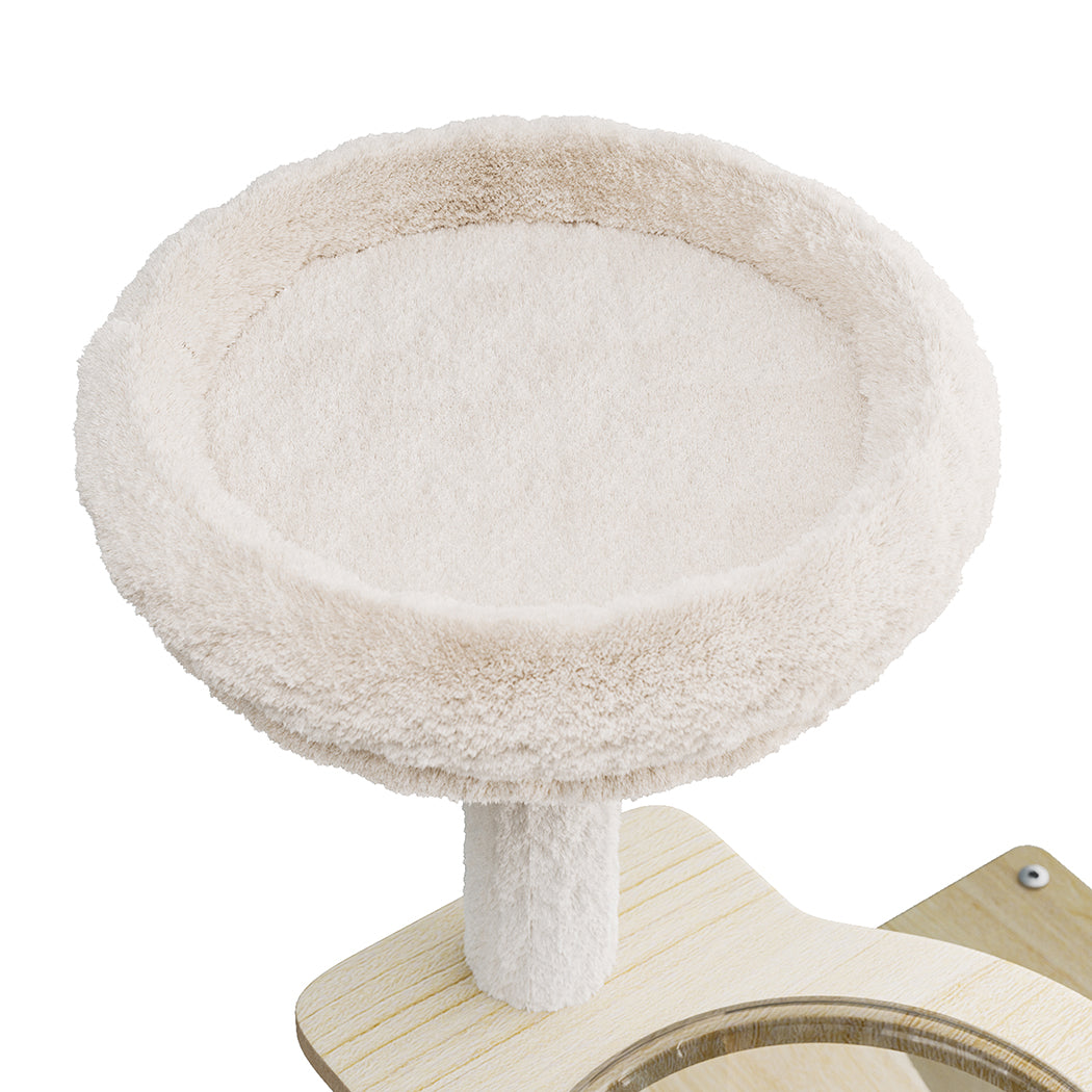 Pawz Cat Tree Tower Scratcher Wood Condo House 120cm-1996005457147334659