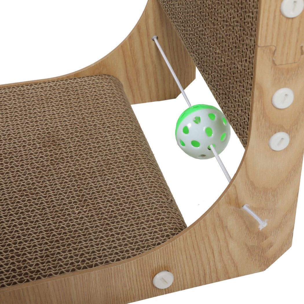 Pawz Cat L-Shaped Scratching Cardboard-1996005539783512067