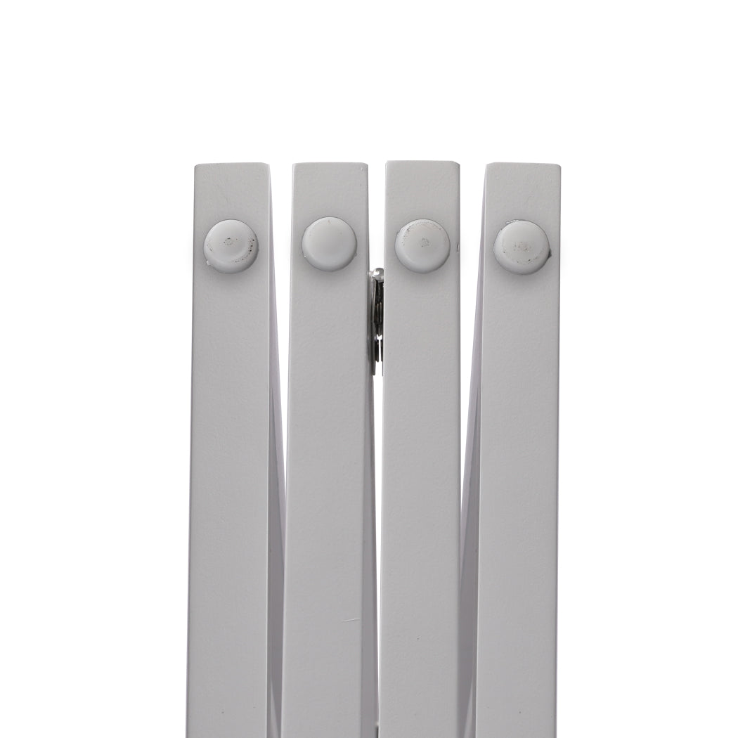 Wooden Pet Gate Dog Fence Retractable White 600x 3MM-1973193643191832581