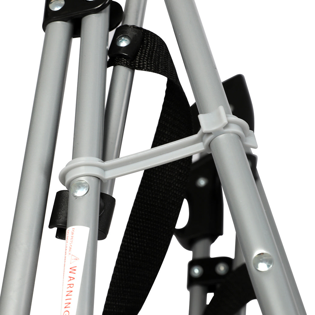 PaWz Pet Stroller Dog Cat Carrier Foldable Pink-1975420406949089285