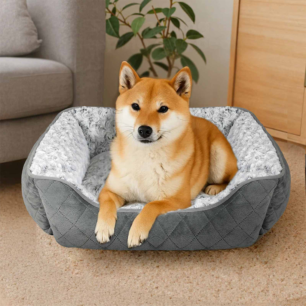 Pawz Pet Dog Calming Bed Fluffy Washable Cushion L-1996005594171052039