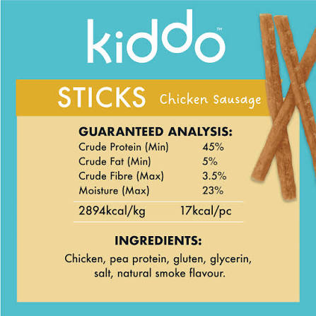 Kiddo Sticks - Chicken Sausage - 90g
