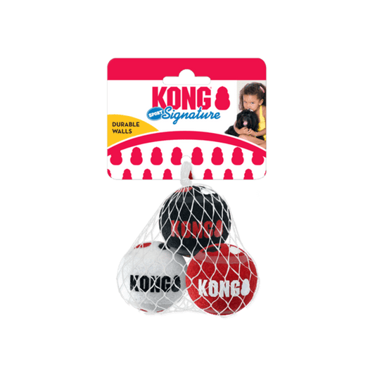 KONG Signature Sport Balls  3 PACK MEDIUM