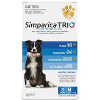 Simparica TRIO Blue 10.1 - 20kg