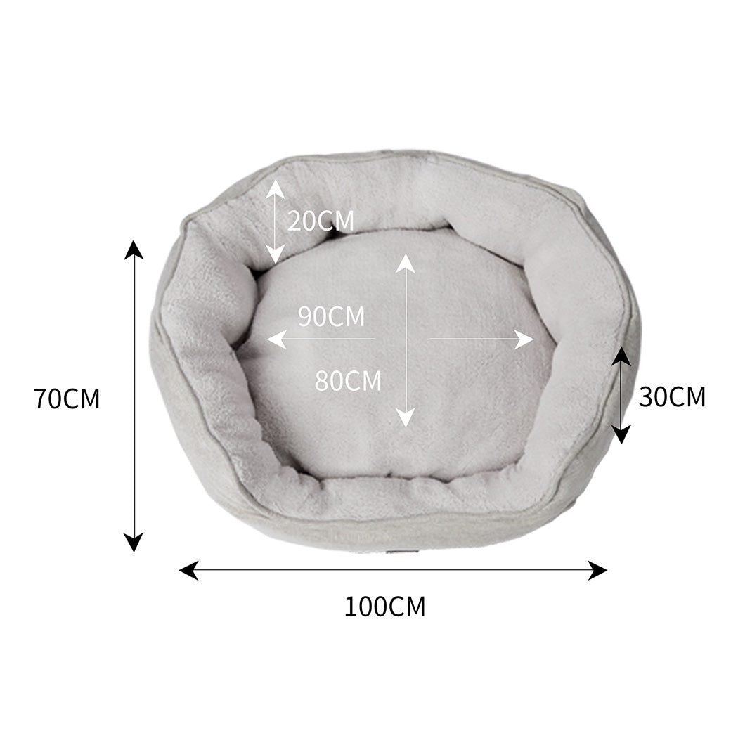 PaWz Pet Bed Set Dog Cat Quilted Blanket X-Large Beige-1975420449072484354